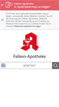 Mobile Screenshot of falken-apotheke-kohlscheid.de